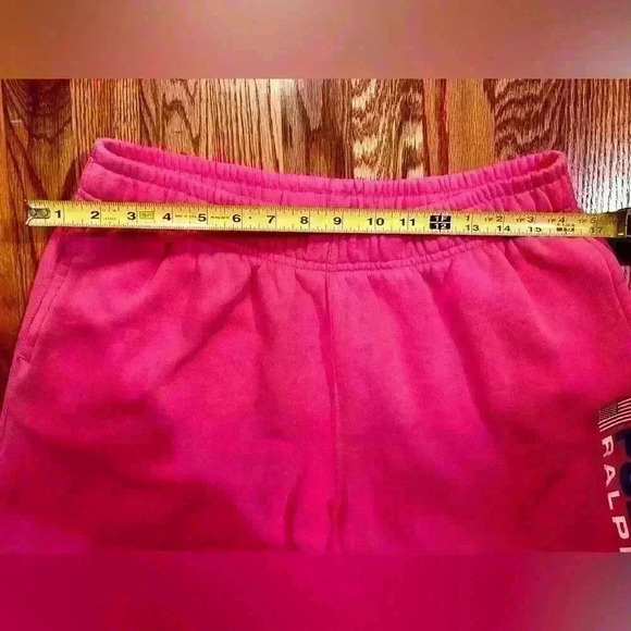 POLO RALPH LAUREN SPORT - PINK SWEATPANTS. SIZE LARGE - Picture 9 of 10